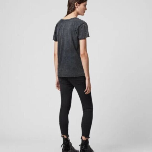 All Saints Emelyn Stud Tee - Picture 5 of 5